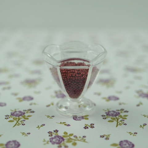 MIKROKULKI METALIZOWANE CZERWONE 5g