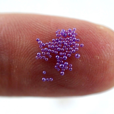 MIKROKULKI METALIZOWANE FIOLETOWE 5 g.