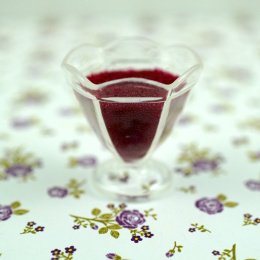 MIKROKULKI TRANSPARENTNE CZERWONE 5 g.