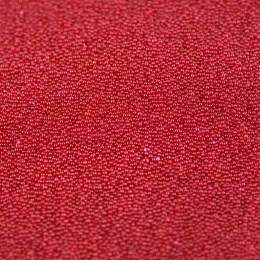 MIKROKULKI TRANSPARENTNE CZERWONE 5 g.