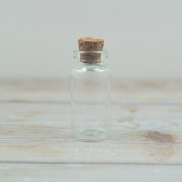 MINI BUTELECZKA SZKLANA 40x18 mm.