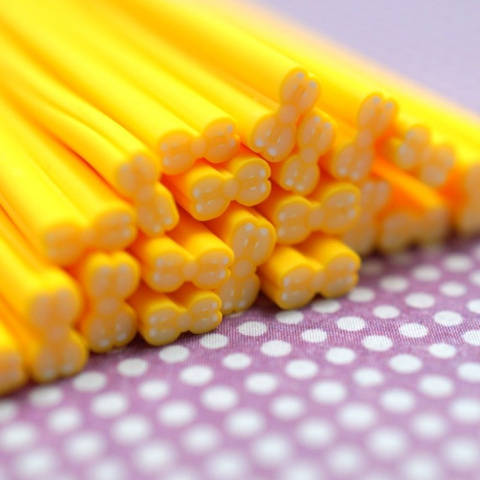 PAŁECZKA FIMO KOKARDKA ŻÓŁTA