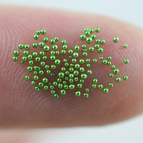 MIKROKULKI METALIZOWANE JASNO ZIELONE 5 g