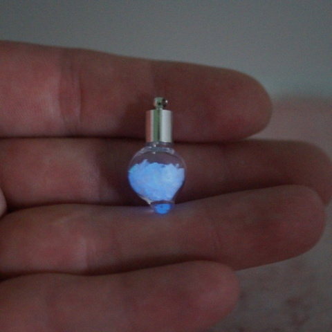 MINI FIOLKA OKRĄGŁA KROPELKA