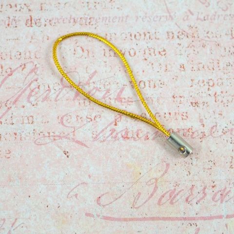 ZAWIESZKA DO TELEFONU ZŁOTA 2szt.