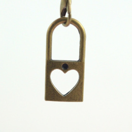 ZAWIESZKA KŁÓDKA + SERCE