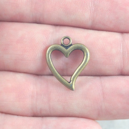 ZAWIESZKA METALOWA SERCE