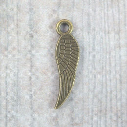 ZAWIESZKA SKRZYDŁO ANIOŁA STARE ZŁOTO