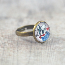 BAZA PIERŚCIONKA DO KABOSZONA STARE ZŁOTO 10 mm.