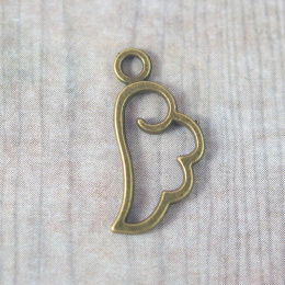 ZAWIESZKA SKRZYDŁO STARE ZŁOTO