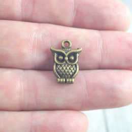 ZAWIESZKA SOWA STARE ZŁOTO