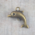 ZAWIESZKA DELFIN STARE ZŁOTO