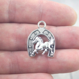 ZAWIESZKA PODKOWA Z KONIEM