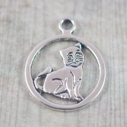 ZAWIESZKA SREBRNA KOTEK