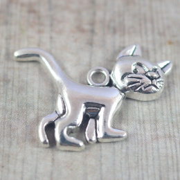 ZAWIESZKA SREBRNA KOT KLAKIER