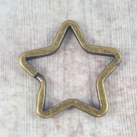 BAZA BRELOCZKA GWIAZDA STARE ZŁOTO