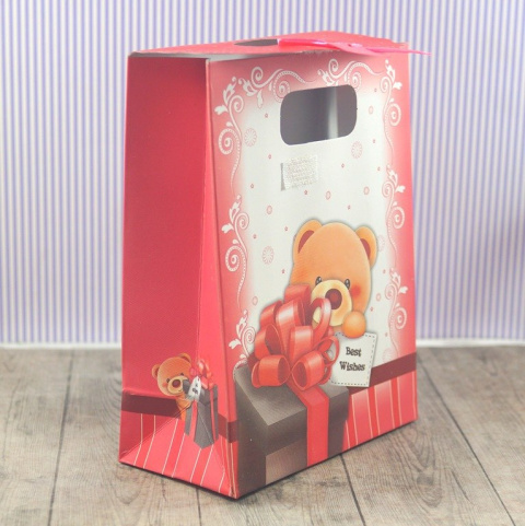 PAPIEROWA TOREBKA "WSZYSTKIEGO NAJLEPSZEGO"