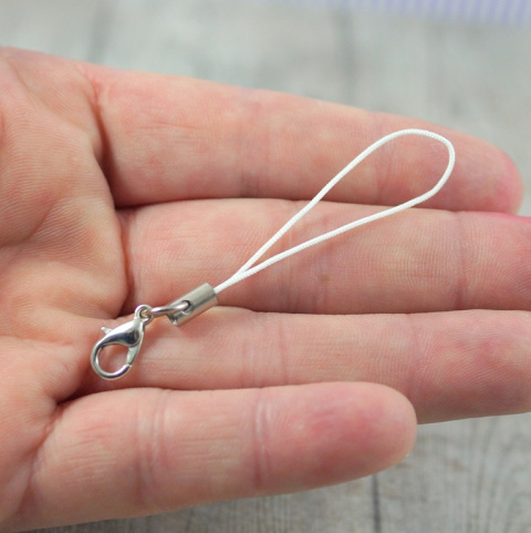 ZAWIESZKA DO TELEFONU BIAŁA+KÓŁECZKO+KARABIŃCZYK