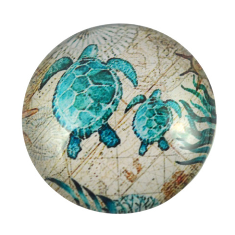 KABOSZON SZKLANY ŻÓŁWIE 10 mm.