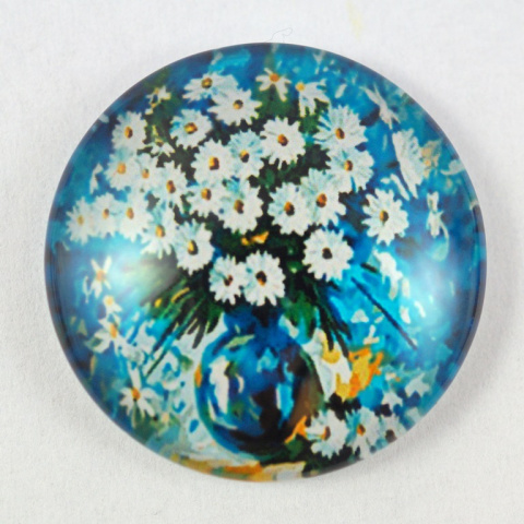 KABOSZON SZKLANY MARGARETKI 20 mm.