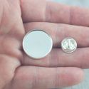 BAZA PRZYPINKI NA KABOSZON SREBRNA 16 mm.
