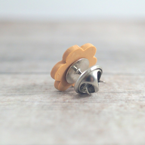 BAZA PRZYPINKI NA KABOSZON SREBRNA 16 mm.