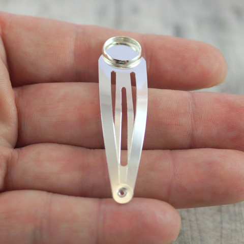 BAZA SPINKI DO WŁOSÓW NA KABOSZON 12mm