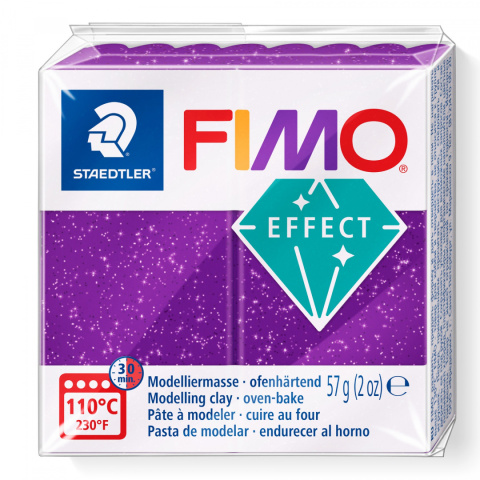 FIMO EFFECT FIOLETOWY BŁYSK 602