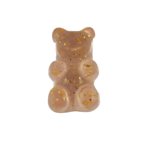 MINI MIŚ BRZOSKWINIOWY BROKAT