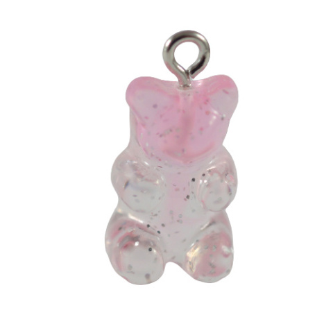 ZAWIESZKA MIŚ RÓŻOWY BROKAT