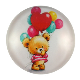 KABOSZON SZKLANY MIŚ 25 mm.