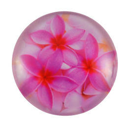 KABOSZON SZKLANY KWIAT 25 mm.