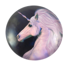 KABOSZON SZKLANY JEDNOROŻEC 25 mm.