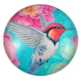 KABOSZON SZKLANY PTASZEK 12mm