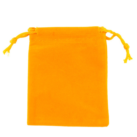 WORECZEK WELUROWY POMARAŃCZOWY 9x7cm