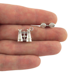 ZAWIESZKA METALOWA LORNETKA