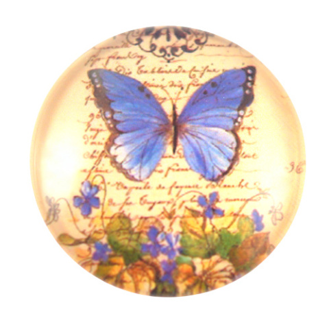 KABOSZON SZKLANY MOTYL 25 mm