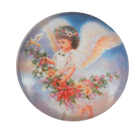 KABOSZON SZKLANY ANIOŁ 20 mm.