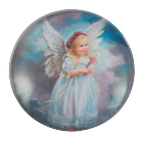 KABOSZON SZKLANY ANIOŁEK 25 mm 1