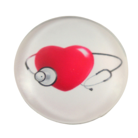 KABOSZON SZKLANY SERCE 20 mm.
