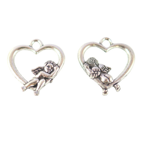 ZAWIESZKA SERCE Z ANIOŁKIEM