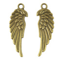 ZAWIESZKA SKRZYDŁO ANIOŁA STARE ZŁOTO