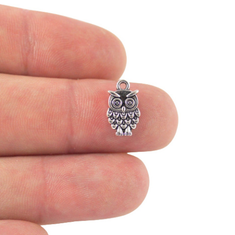 ZAWIESZKA METALOWA SOWA 4 SZT.