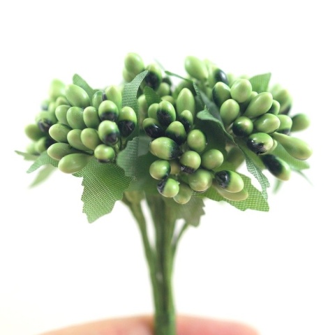 MINI CIEMNOZIELONY WRZOS 2 szt,