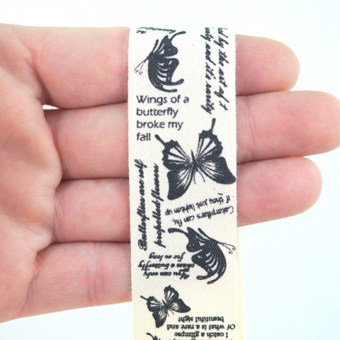 WSTĄŻKA Z MOTYLKAMI 2m