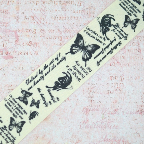 WSTĄŻKA Z MOTYLKAMI 2m