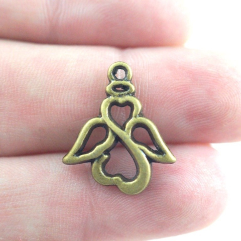 ZAWIESZKA METALOWA ANIOŁEK