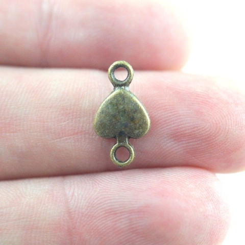 ZAWIESZKA ŁĄCZNIK SERDUSZKO 2 szt.