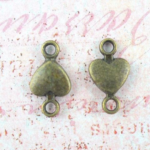 ZAWIESZKA ŁĄCZNIK SERDUSZKO 2 szt.