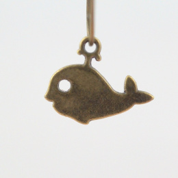 ZAWIESZKA METALOWA RYBKA 2 szt